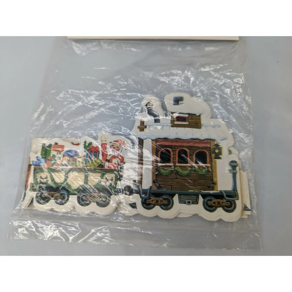 Christmas Train‎ Cardboard Christmas Decoration